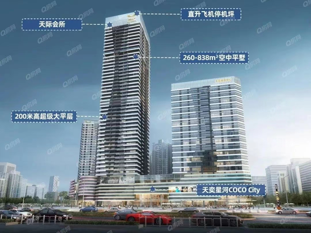 展盈天鉆，天奕國(guó)際廣場(chǎng)-均價(jià)25000元/平