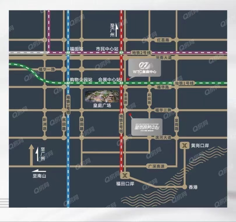 皇庭中心，皇庭大廈-均價(jià)330元/平
