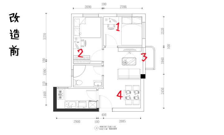 回遷房是房地產商當時開發設計新項目時